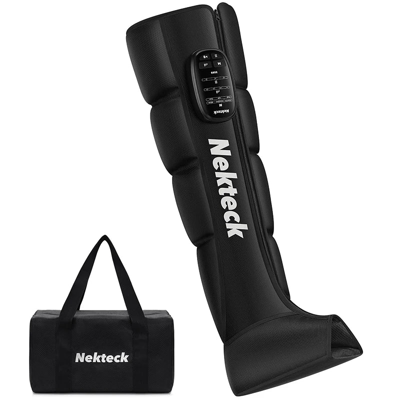 Nekteck Cordless Air Pressure Leg Massager Boots For Foot Kneading