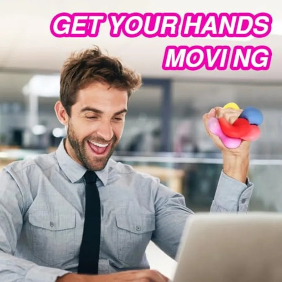 24 Pack Slow Rising Stress Cube, Dough Stress Balls Soft Fidget Squishy Toys for Anxiety Relief, Pull Stretch Classroom Prize P