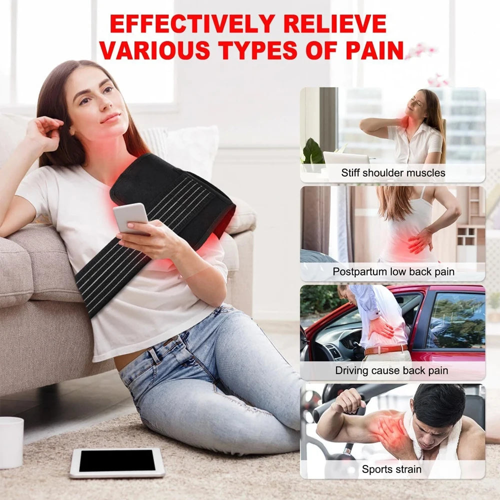 LED Infrared Light Therapy Pad For Whole Body Pain Relief
