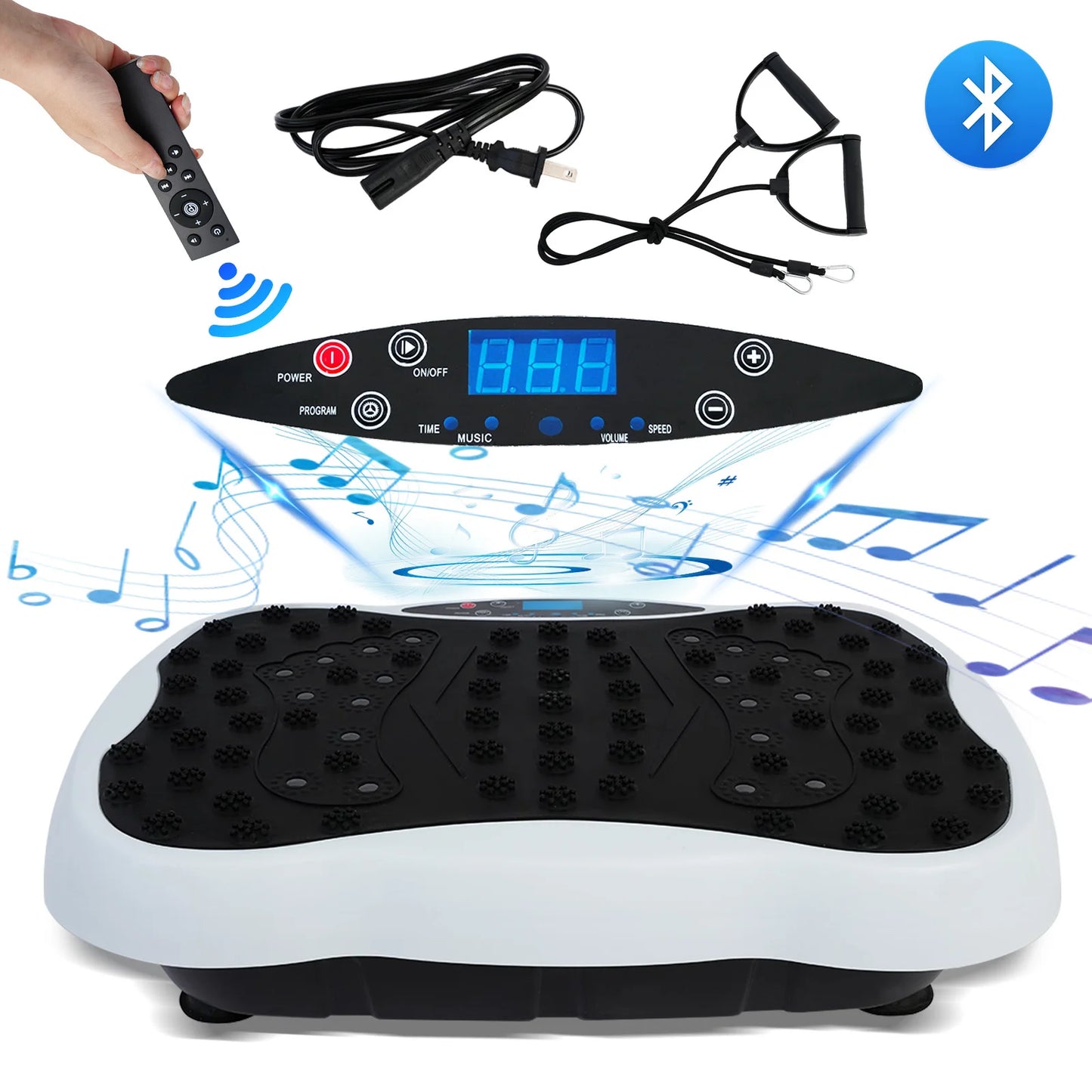 Full Body Vibration Platform Exercise Machine With Remote Control BT