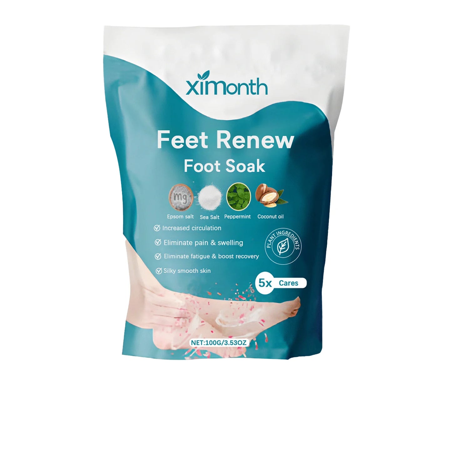 Foot Bath Salts Soak For Relaxation And Dead Skin Removal