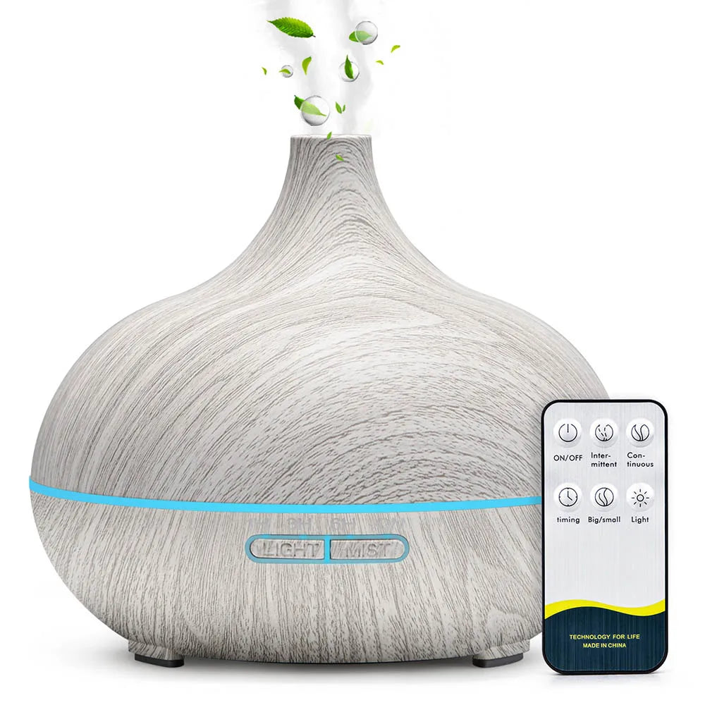 500ml Aromatherapy Diffuser with Lights and Remote