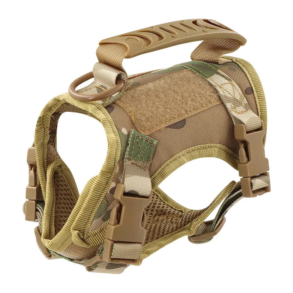 Adjustable Cat and Small Dog Harness with Leash and Handle