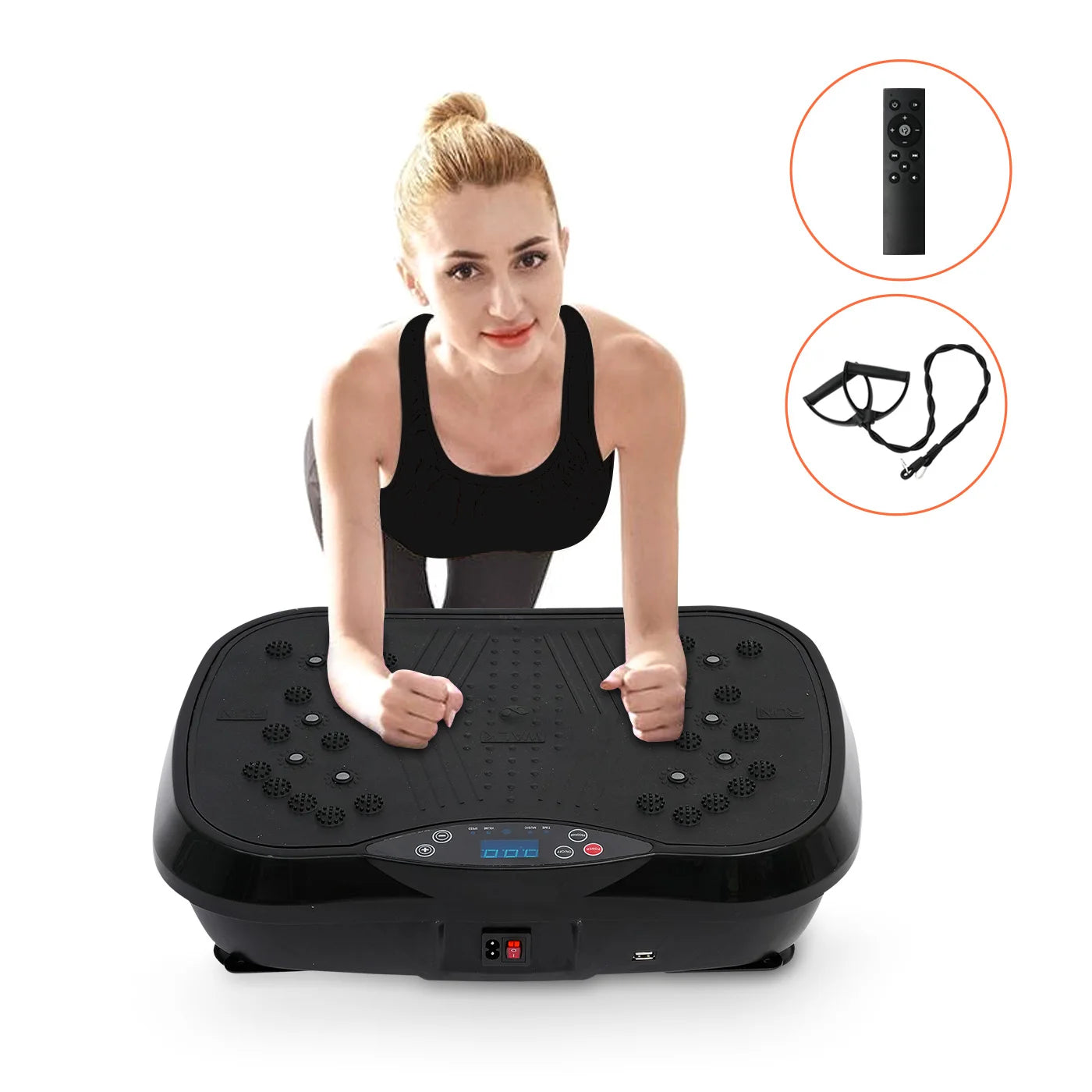 Vibration Plate Exercise Machine For Fat Burning And Full Body Workout At Home