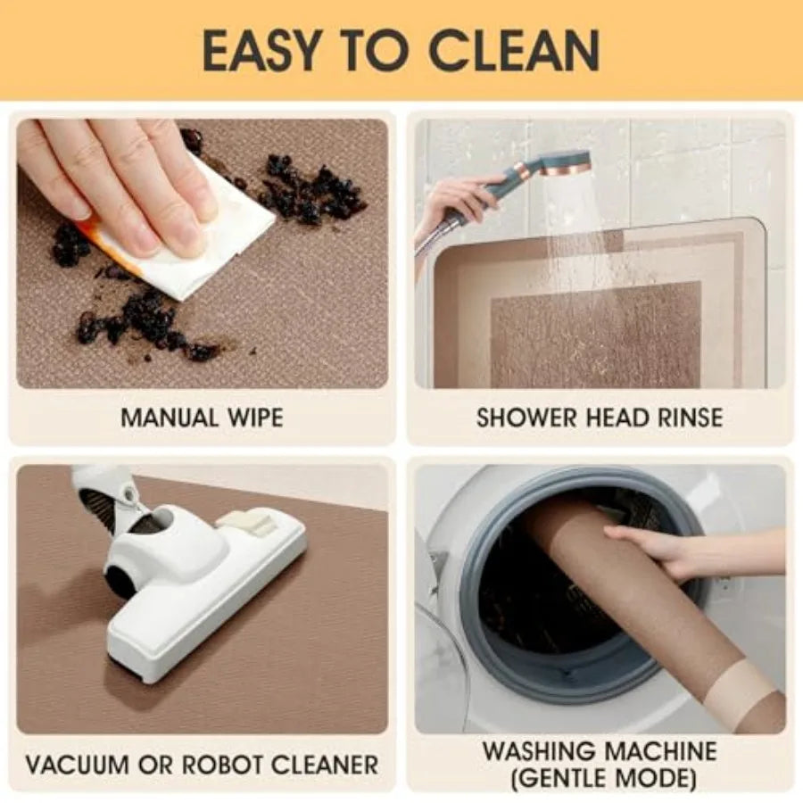 Non Slip Bath Mat Quick Dry Machine Washable Bathroom Rug