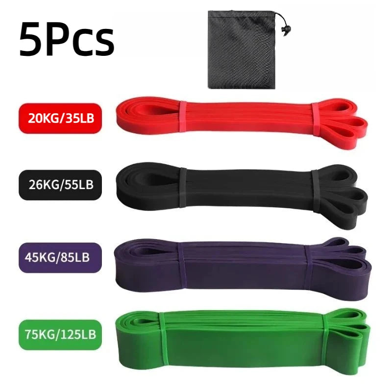 TPE Elastic Resistance Band Set For Strength Training
