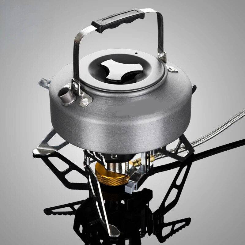 Camping Gas Burner 5800W With Piezo Ignition And Windproof