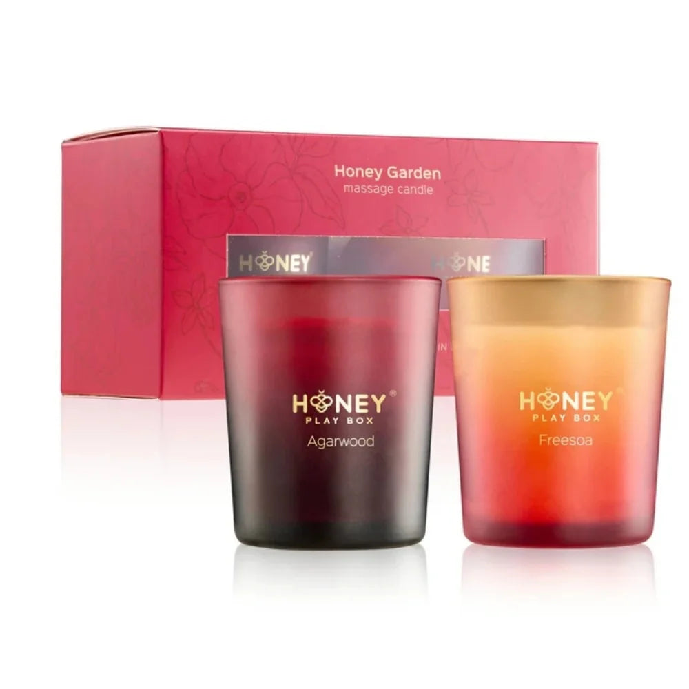 Juntame Soy Wax Candle Set, Romantic Aromatherapy Duo, Spice Scent