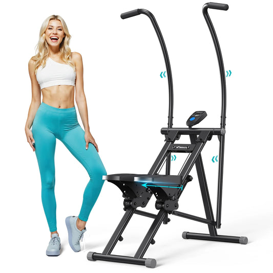 MERACH Stair Stepper Home Gym Full Body Workout Folding Climber