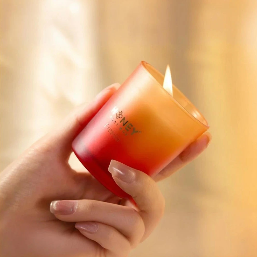 Juntame Soy Wax Candle Set, Romantic Aromatherapy Duo, Spice Scent