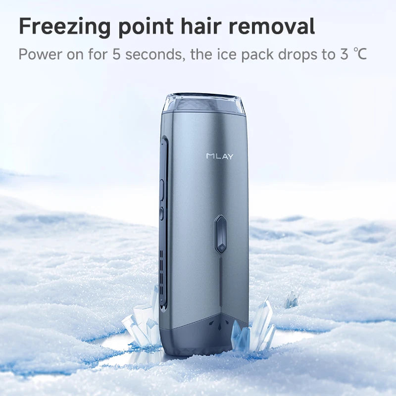 MLAY T18 Ice Cooling IPL Hair Removal Device Home Use