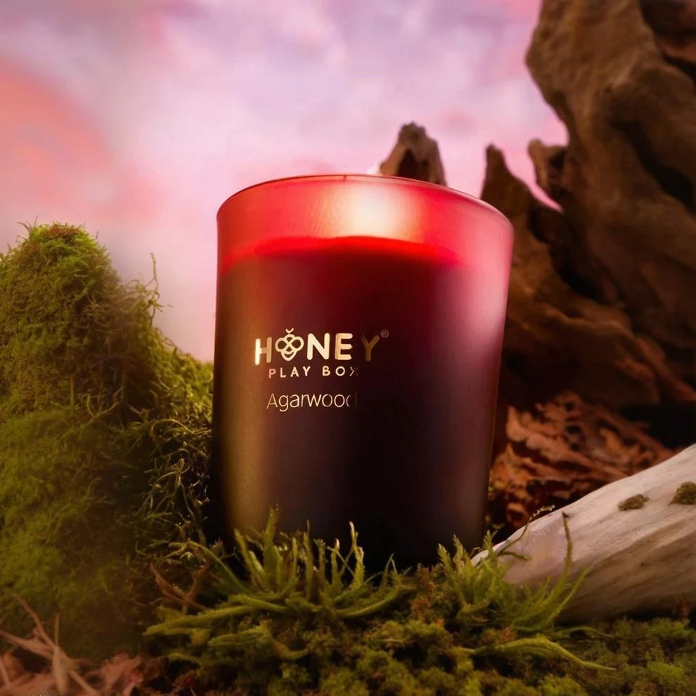Juntame Soy Wax Candle Set, Romantic Aromatherapy Duo, Spice Scent