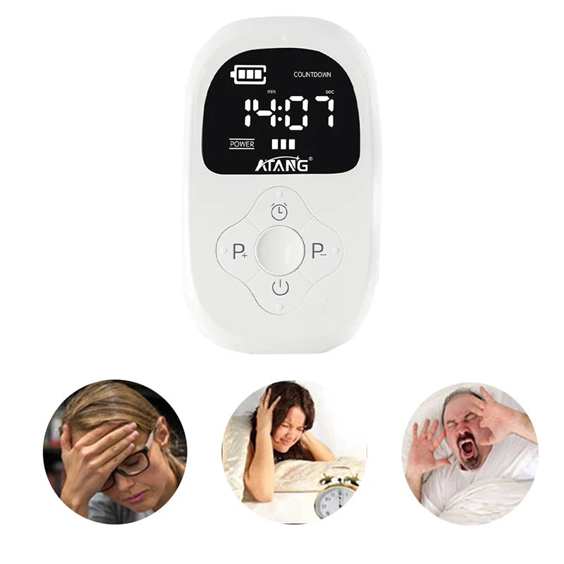 ATANG CES Insomnia Device Cranial Electrotherapy Stimulation Sleep Aid
