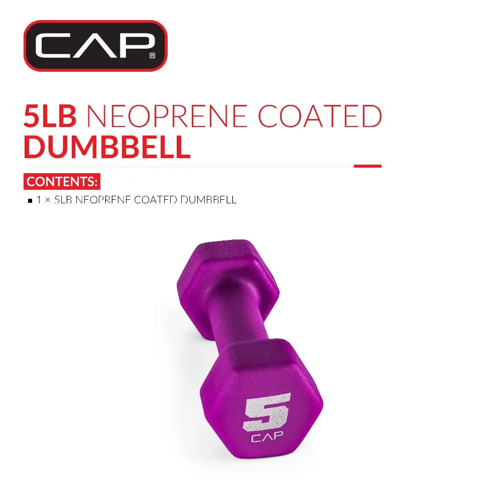 Neoprene Hex Dumbbell Set for Home Workouts