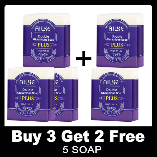 AILKE Glutathione PLUS Skin Care Set, Advanced Lightening Lotion, Moisturizes, Softens Skin, Skin Glowing Range for Men Women