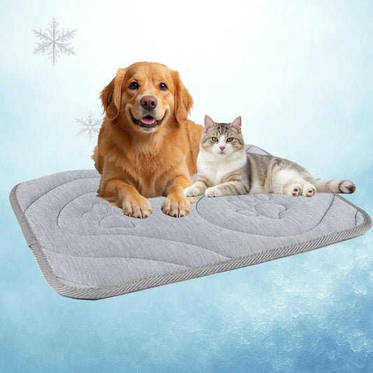 Pet Cooling Mat Q-MAX 0.5 Anti Slip Orthopedic Washable Portable