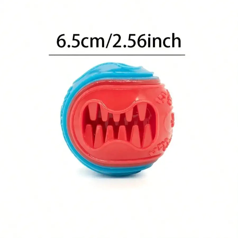 Dog Teeth Cleaning Chew Toy Glow In The Dark Treat Ball