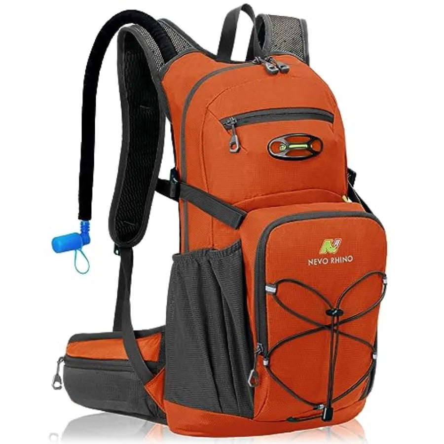 Hydration Backpack With Insulated Water Bladder For Hiking