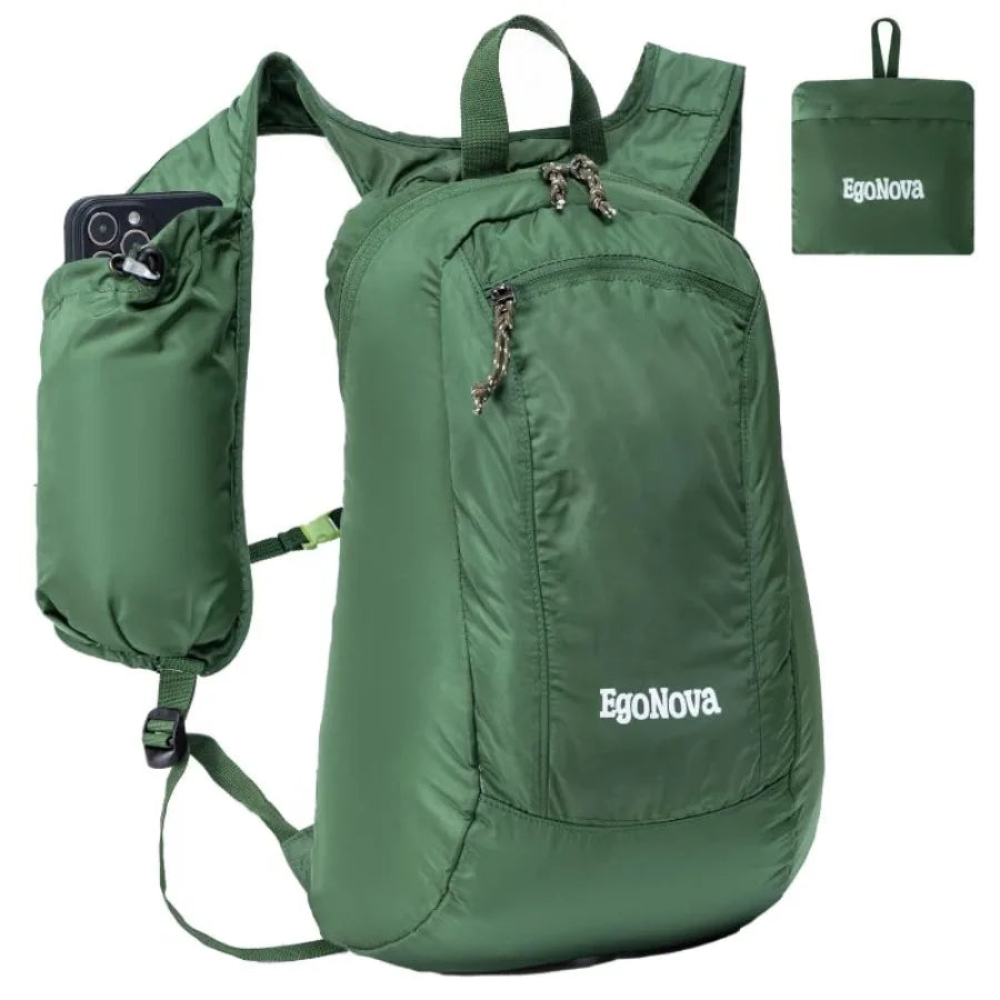 Ultralight Packable Daypack Water Resistant Hiking Backpack