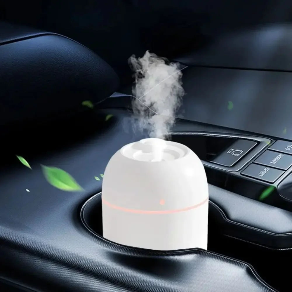USB Water Refill Humidifier With LED Lights, Quiet, Portable