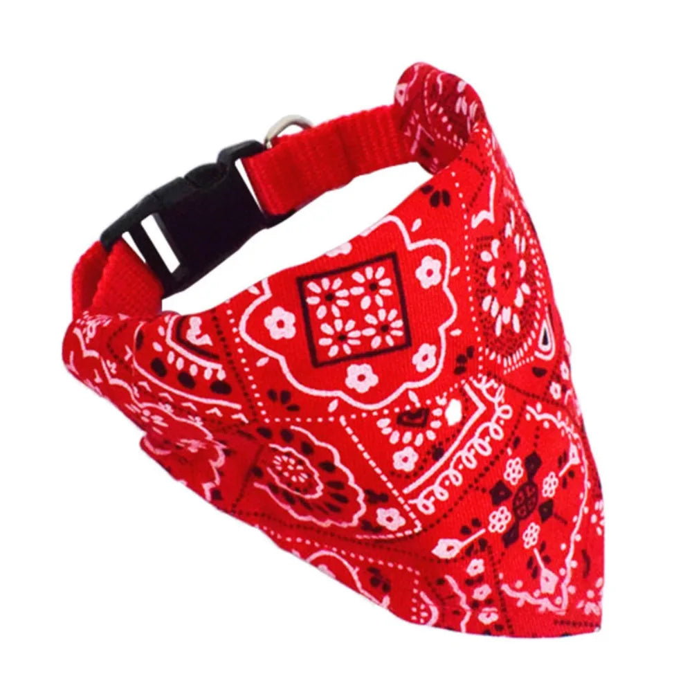 1pcs Adjustable Triangle Cat And Dog Scarf, Fashionable And Comfortable Dog And Cat Pet Accessories