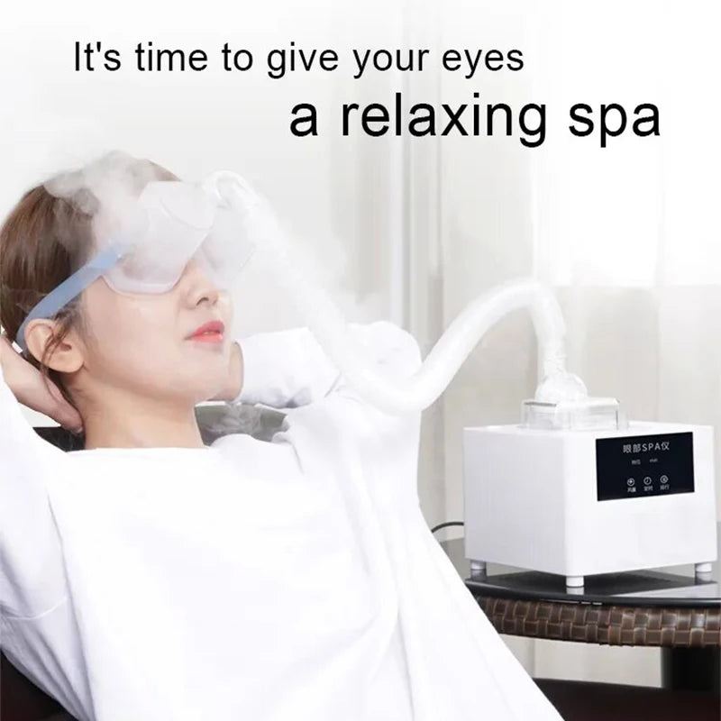 Cold Hot Eye SPA Atomizer Nano Mist Sprayer Portable Eye Steamer Relieve Fatigue Dry Eyes Dark Circles Care