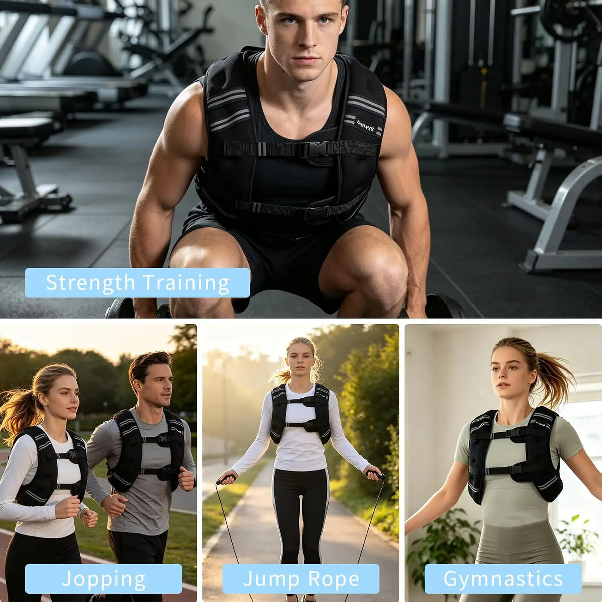 20 lb Weighted Vest for Rucking and Training