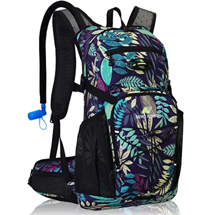 Hydration Backpack With Insulated Water Bladder For Hiking