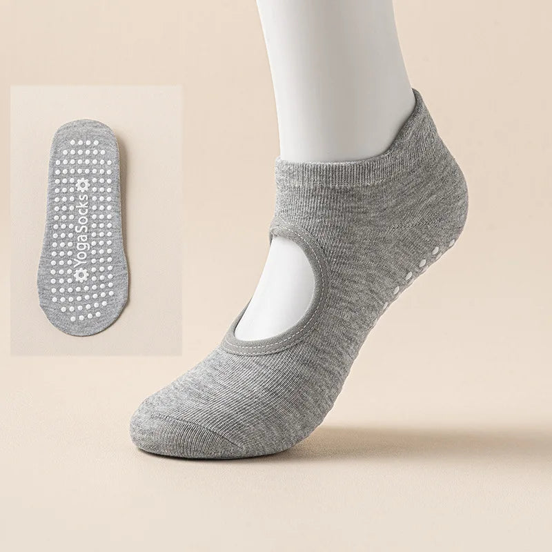 Dreamlikelin Yoga Pilates Socks With Silicone Grip For Women
