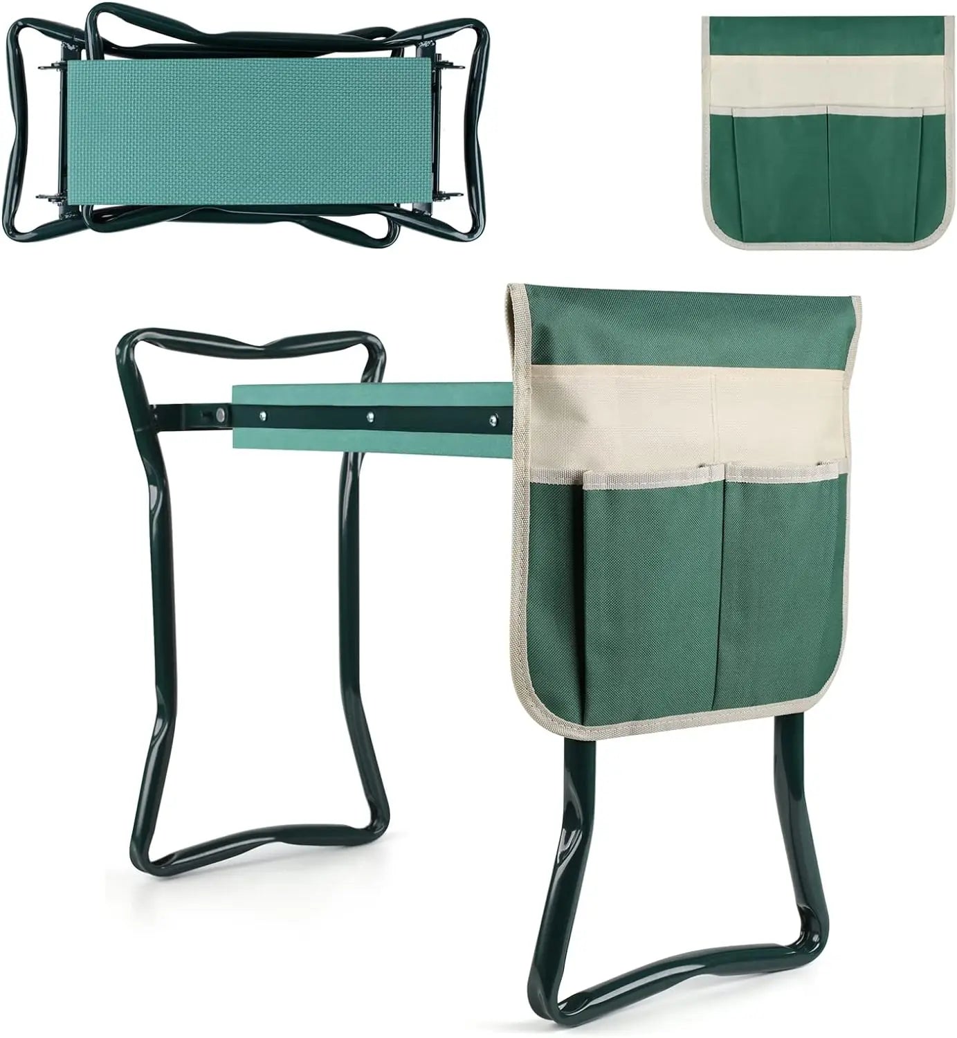 Garden Kneeler And Seat With Foam EVA Kneeling Pad
