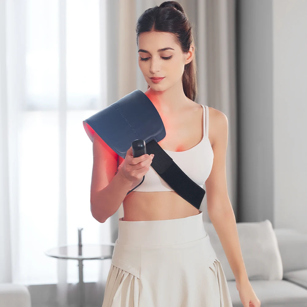 Hello Face Near Infrared Red Light Therapy Belt With LED Pad