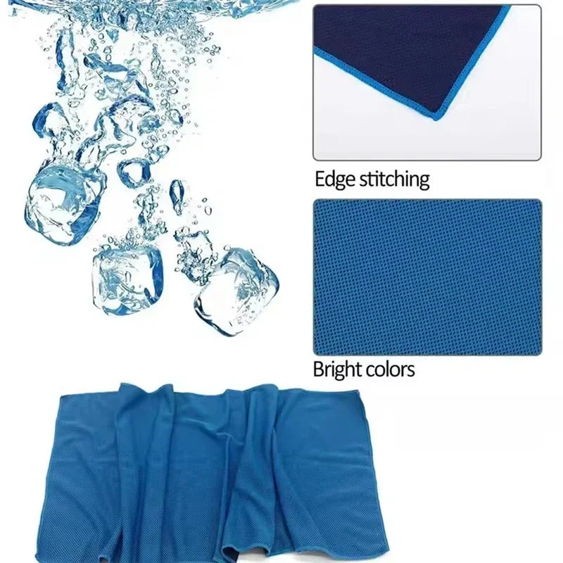 Quick-Dry Ice Towel for Outdoor Fitness and Running