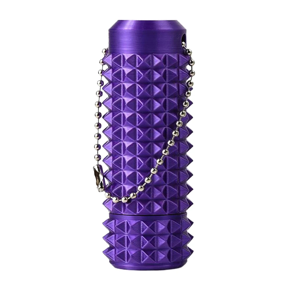 Spiky Grippie Stim Keychain 3D Printed Calming Keychain Roller Spiky Grippie Stim Keyring for  and Boost Focus