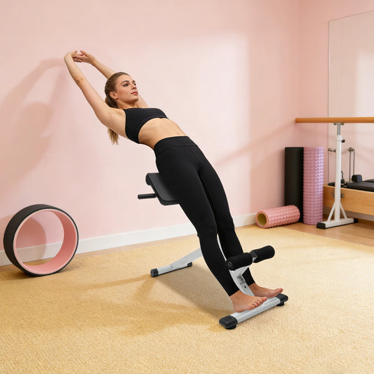 Adjustable Hyperextension Bench for Core and Back