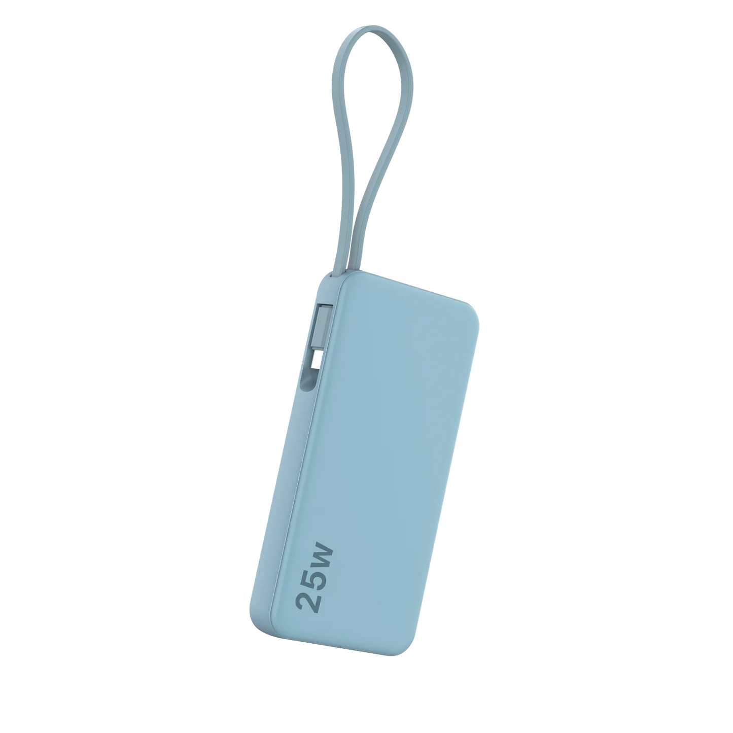 JUOVI 10000mAh Power Bank Built In Cable 25W Fast Charging Portable Charger External Battery For iPhone Samsung Travel Camping