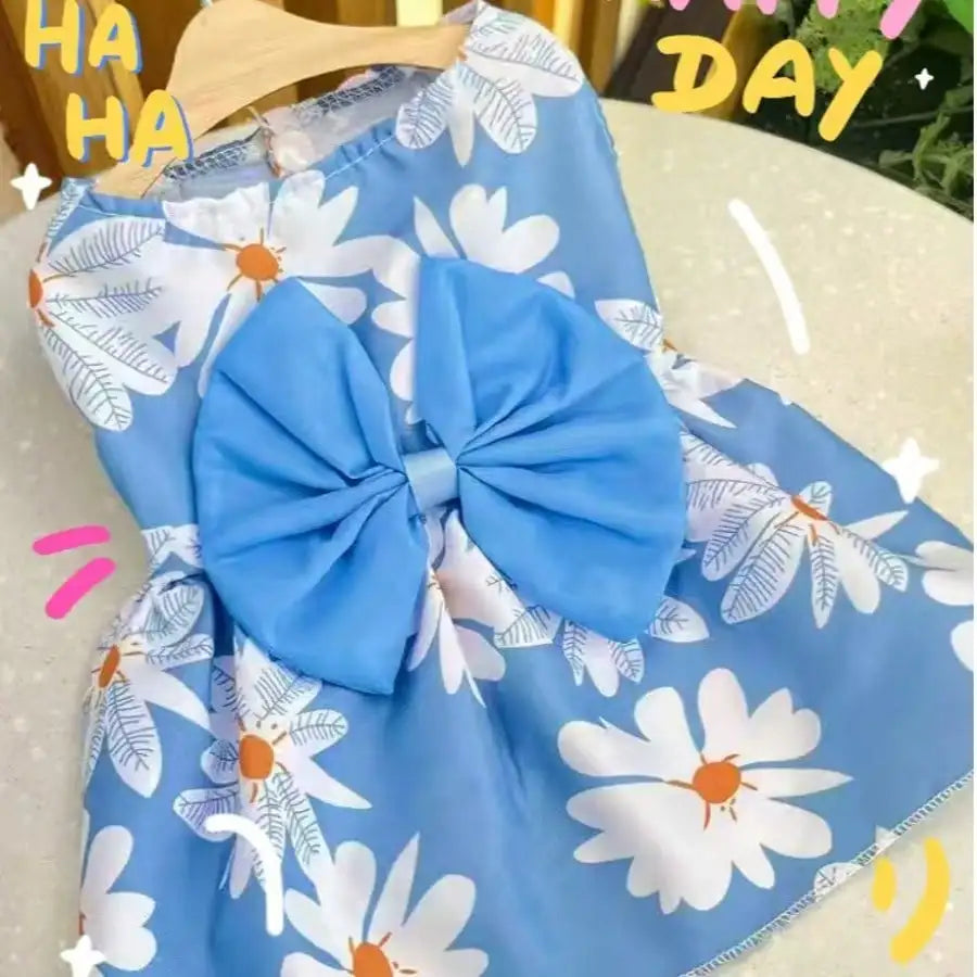 Floral and Fruit Print Dress for Cats and Dogs