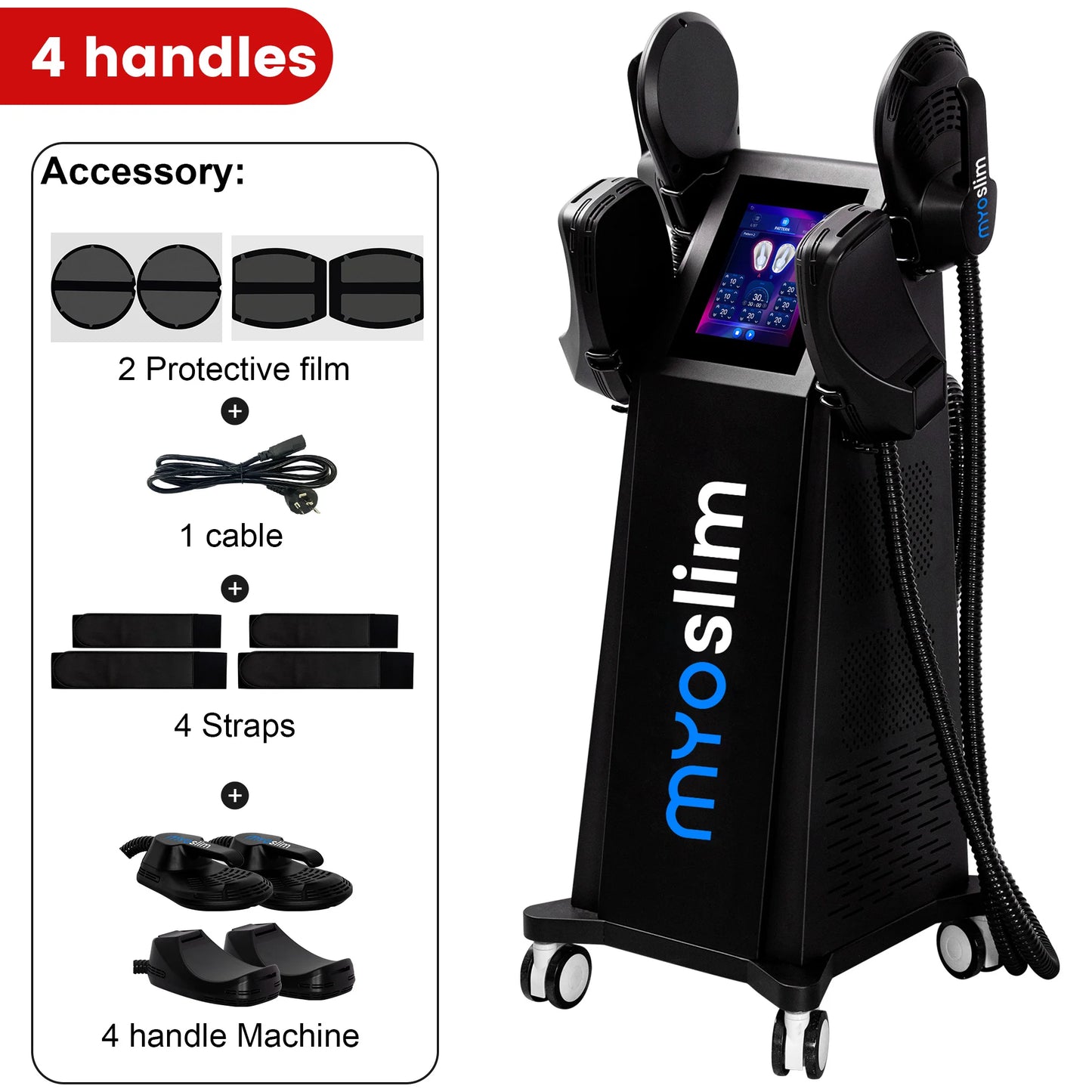 EMS Body Slimming Machine Electrical Muscle Stimulation for Sculpting Fat Burning Weight Control Carving Fitness Equipment