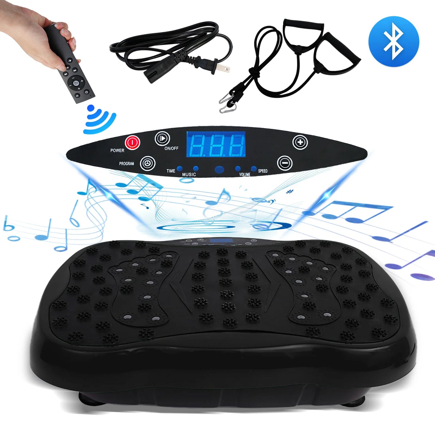 Full Body Vibration Platform Exercise Machine With Remote Control BT