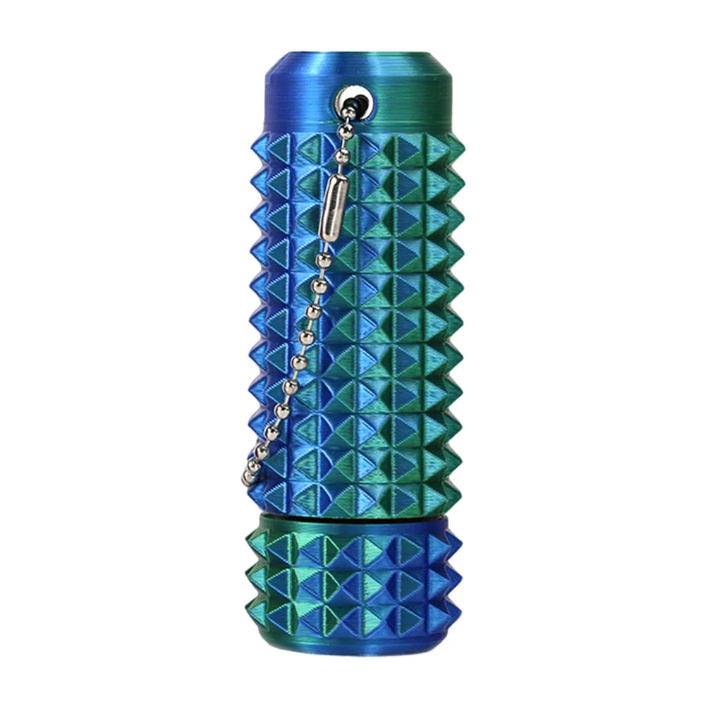 Spiky Grippie Stim Keychain 3D Printed Calming Keychain Roller Spiky Grippie Stim Keyring for  and Boost Focus