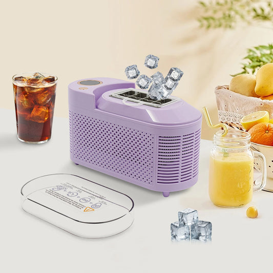 Portable Countertop Ice Maker for Home and Car