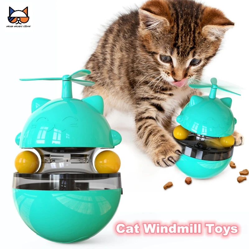 Sports Activated Interactive Cat Toy Indoor Cat with Automatic Moving Ball Toy Spinning Ball and Light Electric Cat Mouse Toys