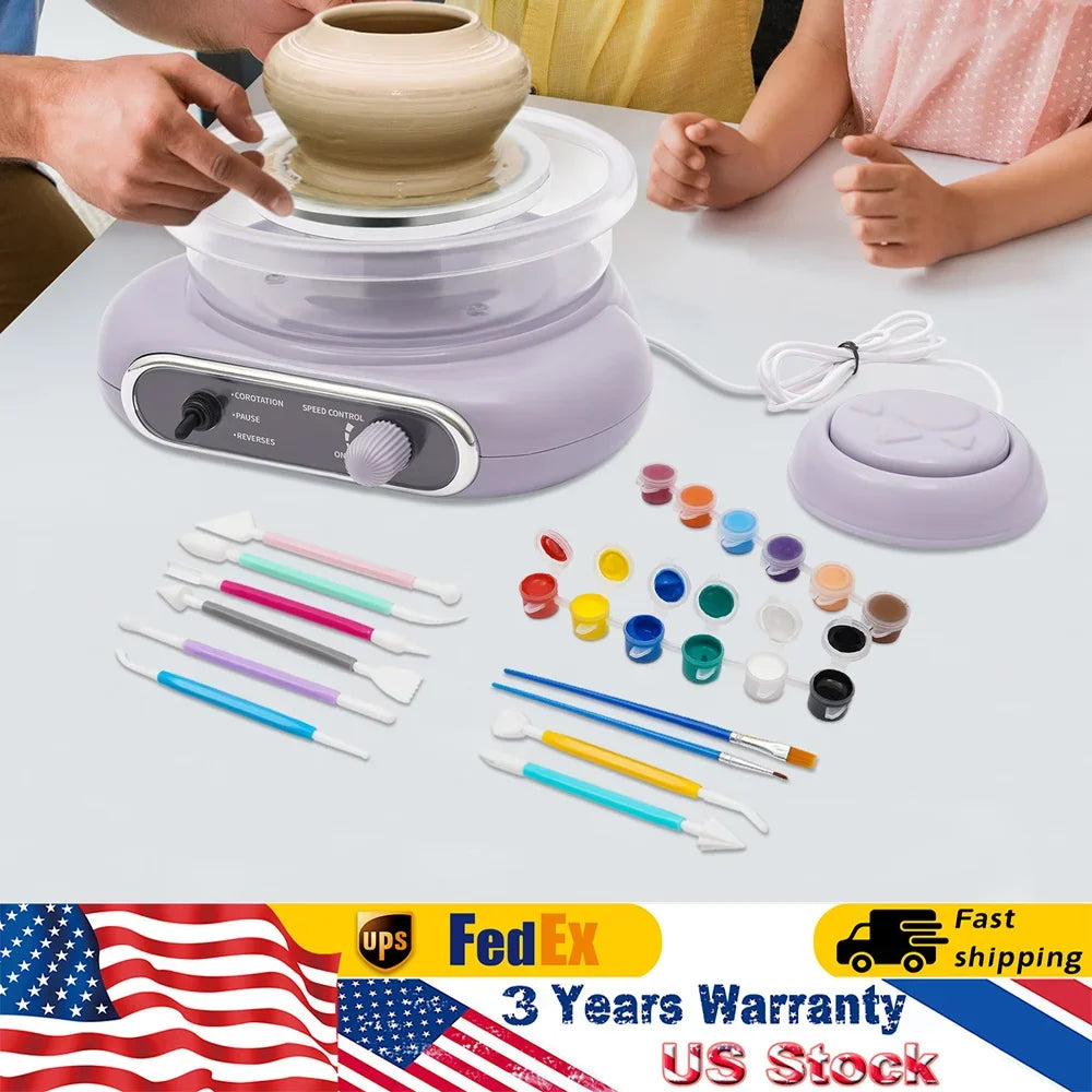 Bymaocar Professional Electric Pottery Wheel Machine For Ceramic Making
