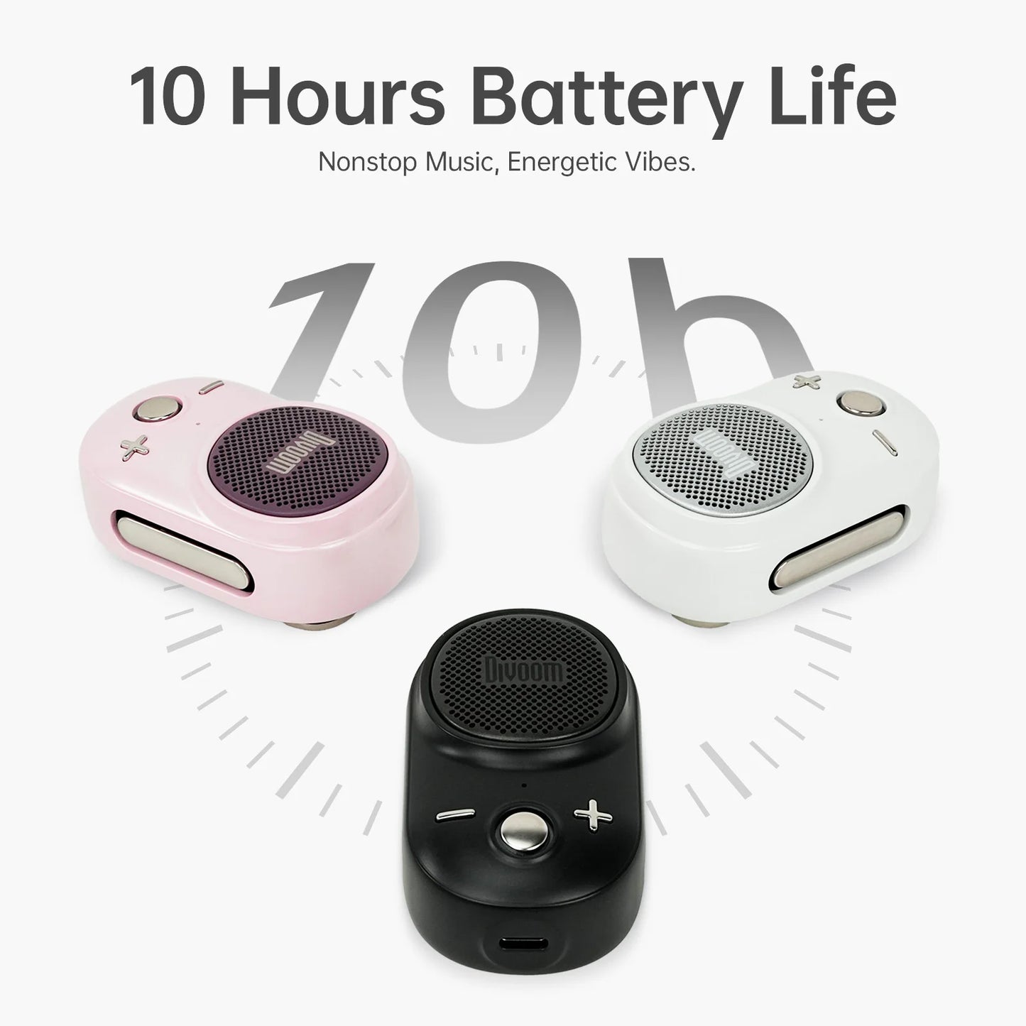 Divoom Itour-S Portable Bluetooth Speaker IP67 Waterproof