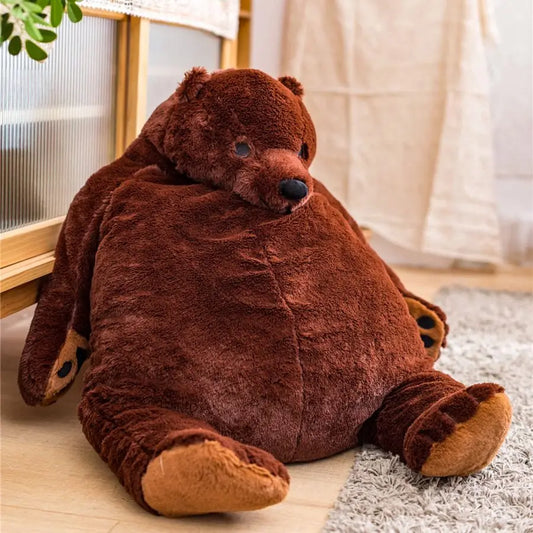 Djungelskog Giant Bear Plush Toy For Home Decoration
