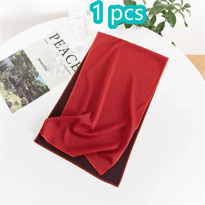 Quick-Dry Ice Towel for Outdoor Fitness and Running
