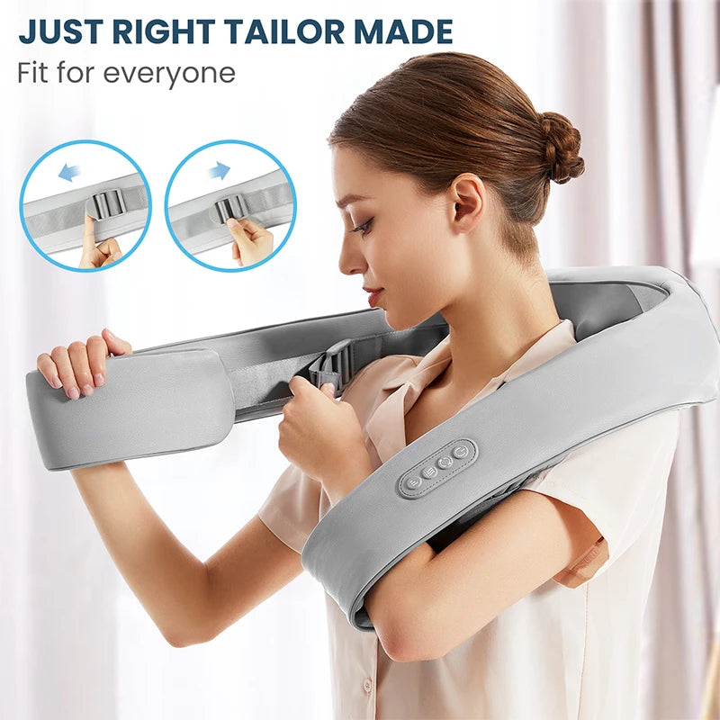 Nekteck Shiatsu Neck And Shoulder Massager With Heat