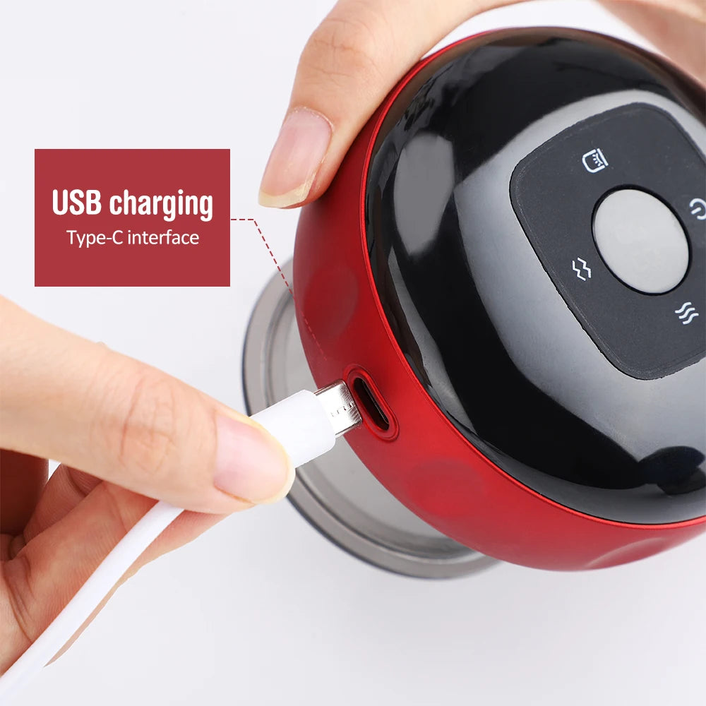 Rechargeable Smart Cupping Massager with Heat