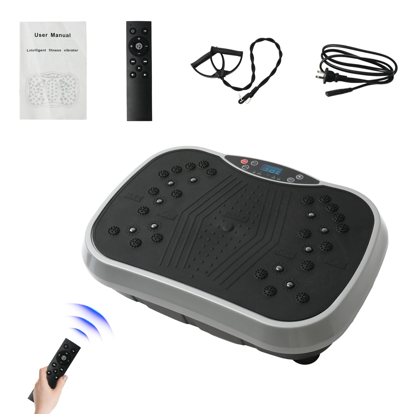 Vibration Plate Exercise Machine For Fat Burning And Full Body Workout At Home