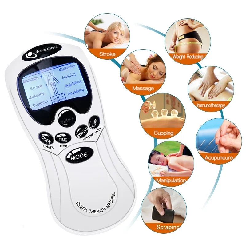 TENS Machine Physiotherapy Pulse Stimulator For Neck Back Shoulder Pain