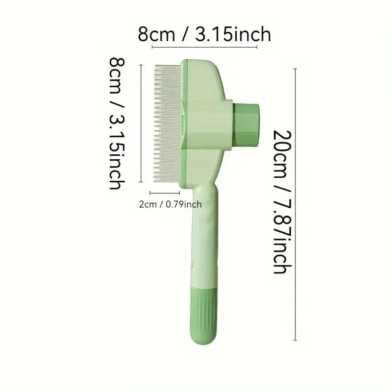 Pet Hair Remover Bath Brush for Dogs and Cats